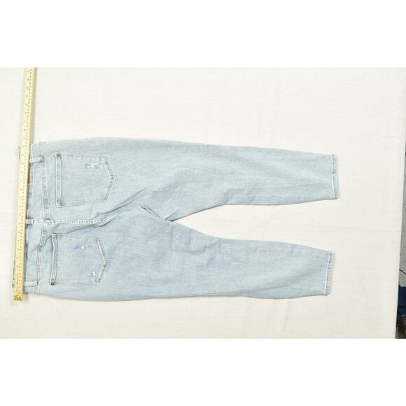 Judy Blue Women's Plus Size 18W Skinny Fit Light Wash Jeans Blue Cotton Blend - Picture 4 of 8